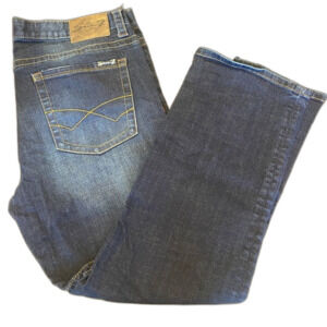 Seven7 Straight Dark Wash Jeans Size 36x30 Great Condition!